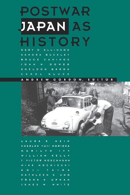 Book cover image for Postwar Japan as History ISBN: 9780520074750